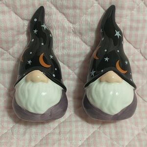 Whimsical Gnome Salt and Pepper Shakers